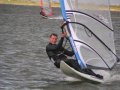 Hans in zijn element, Naish Freeride en zijn RafJet 6.9,<br>zijn ideale setje.